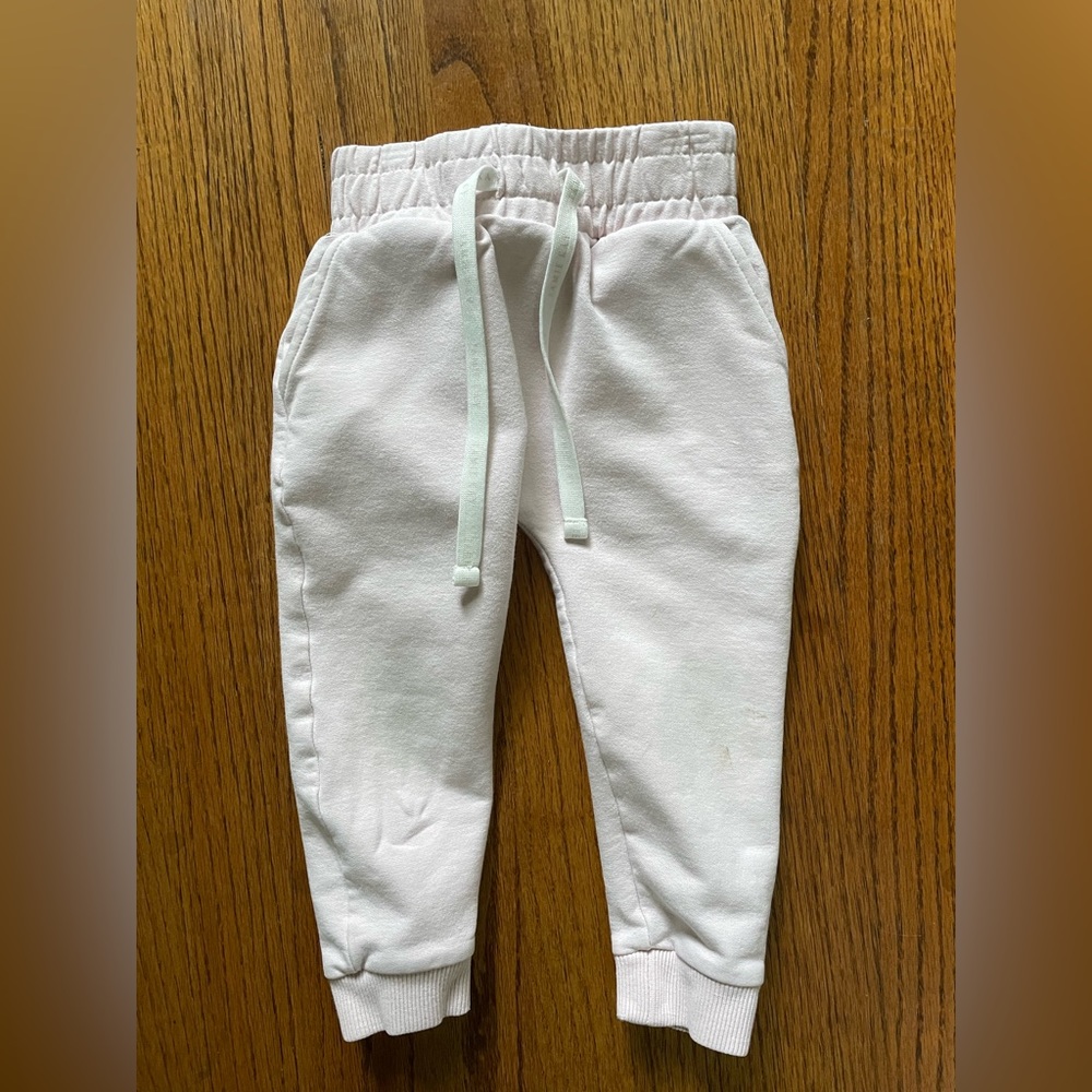 Jamie Kay size 2T light pink jogger . GUC